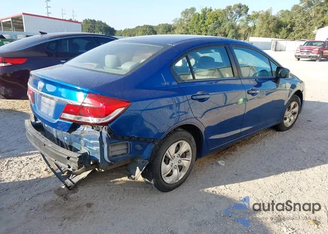 2014 Honda Civic Lx из США, поврежденный, VIN 19XFB2F58EE042434
